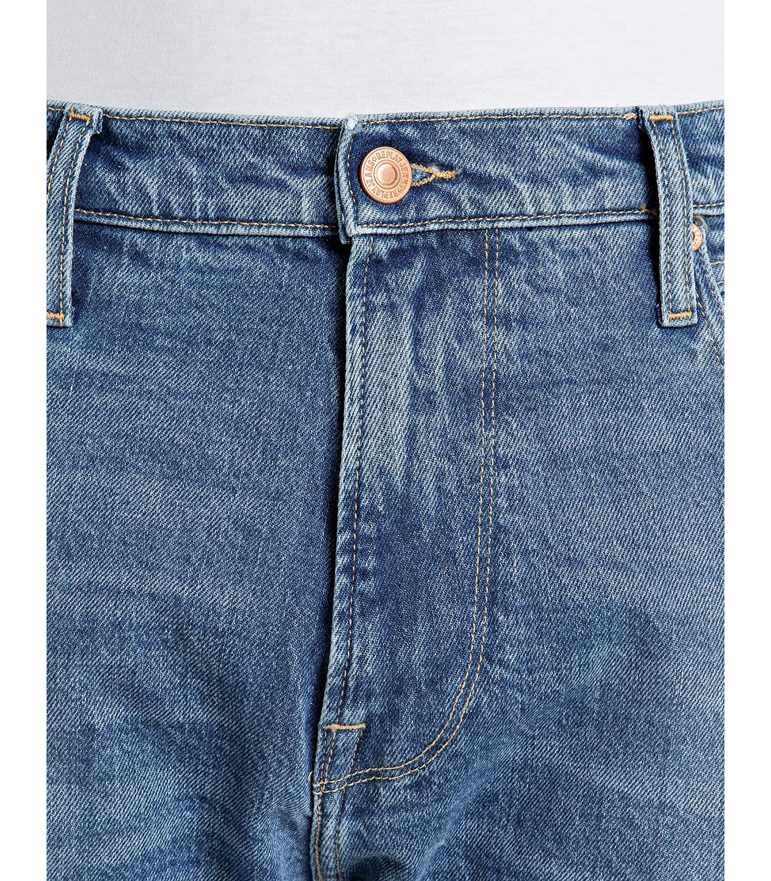 ストレートフィットAIDEEN レッドキャストストレッチデニム 詳細画像 ブルー 5